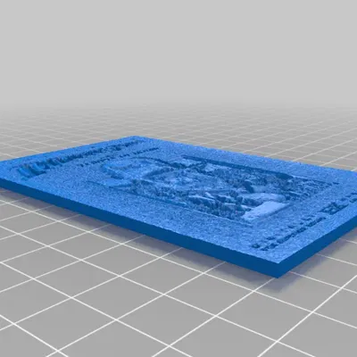 Áp phích lithophane Indiana Jones phần 2: Đền thờ ma quái