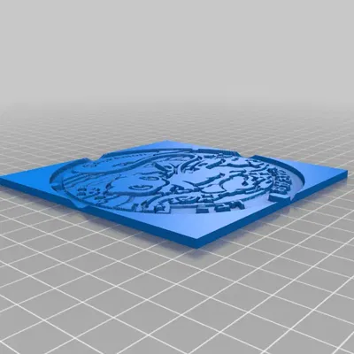 Lithophane Pokefutas Mew - Mẫu thiết kế miệng cống Pokémon