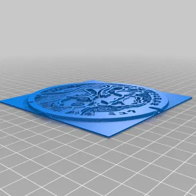 Lithophane Pokefutas Mew - Mẫu thiết kế miệng cống Pokémon