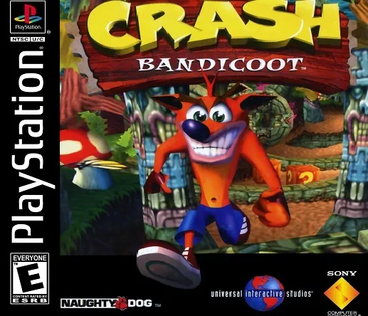 Nắp đậy lithophane hình bìa game Crash Bandicoot trên PS1 - Image 1