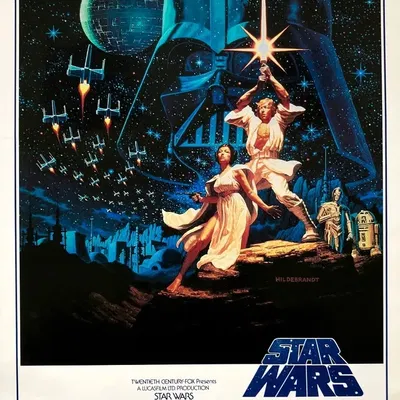 Áp phích Lithophane Star Wars Ep4 v3