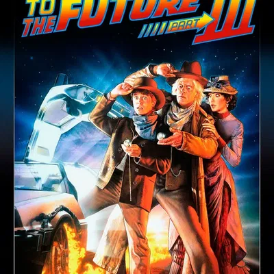 Áp phích Lithophane cho phim Trở về tương lai - Tập 3