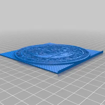 Lithophane kính màu vũ trụ Zelda - Sheikah