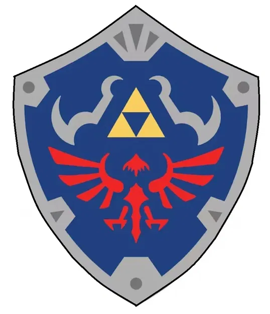 Thiết kế cá nhân của khiên Link trong Zelda Ocarina of Time - Image 4