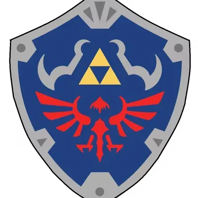 Thiết kế cá nhân của khiên Link trong Zelda Ocarina of Time