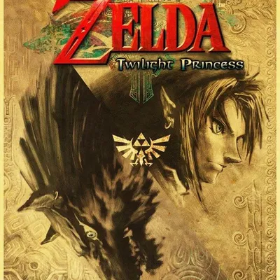 Ánh sáng lithophane Legend of Zelda Twilight Princess cho Nintendo Gamecube...