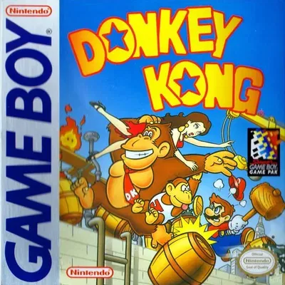 Nắp lithophane chủ đề Donkey Kong cho Gameboy Nintendo