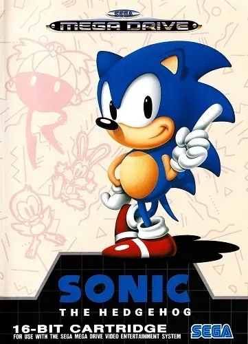 Bìa Lithophane Sonic the Hedgehog cho Sega Megadrive - Image 1