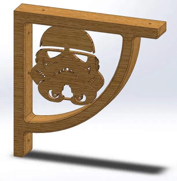 Giá đỡ kệ phong cách Stormtrooper trong Star Wars - Image 1