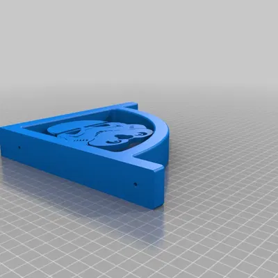 Giá đỡ kệ phong cách Stormtrooper trong Star Wars