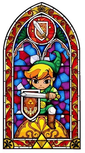 Mô hình lithophane vitrail Zelda Windwaker phiên bản thứ 4 - Image 1