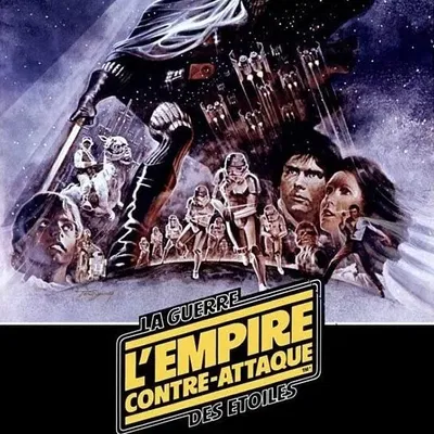 Áp phích Lithophane cho Star Wars Ep5: Đế chế phản công