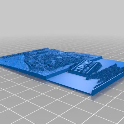 Áp phích Lithophane cho Star Wars Ep5: Đế chế phản công