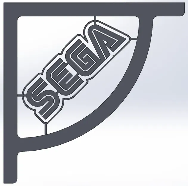 Giá đỡ kệ với logo SEGA - Image 1