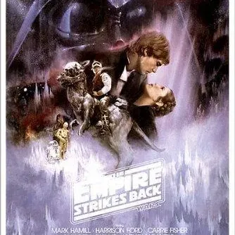 Áp phích lithophane cho Star Wars tập 5: Đế chế phản công