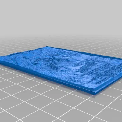 Áp phích lithophane cho Star Wars tập 5: Đế chế phản công