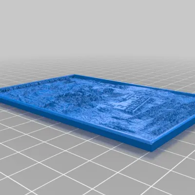 Áp phích lithophane cho Star Wars tập 5: Đế chế phản công