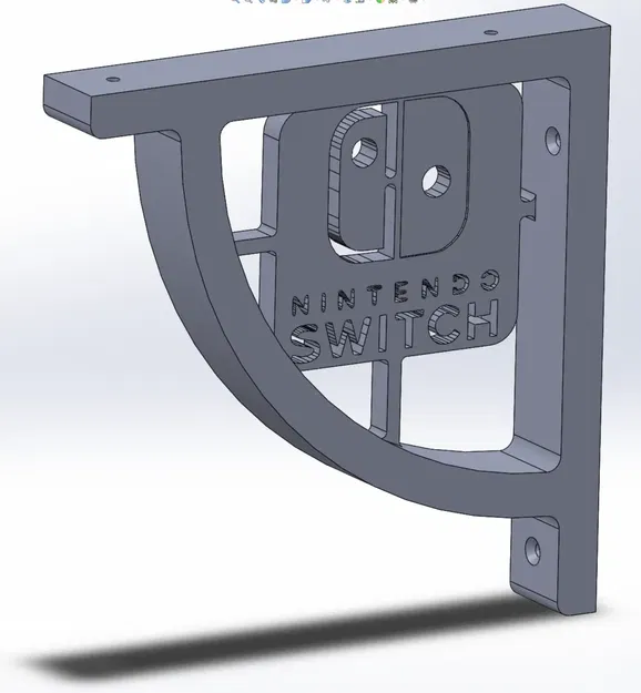 Giá đỡ kệ với logo Nintendo Switch - Image 1