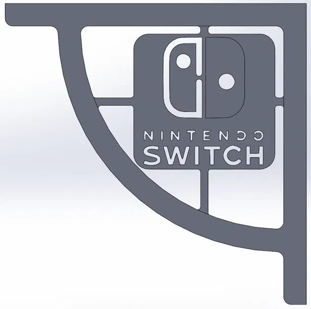 Giá đỡ kệ với logo Nintendo Switch - Image 2