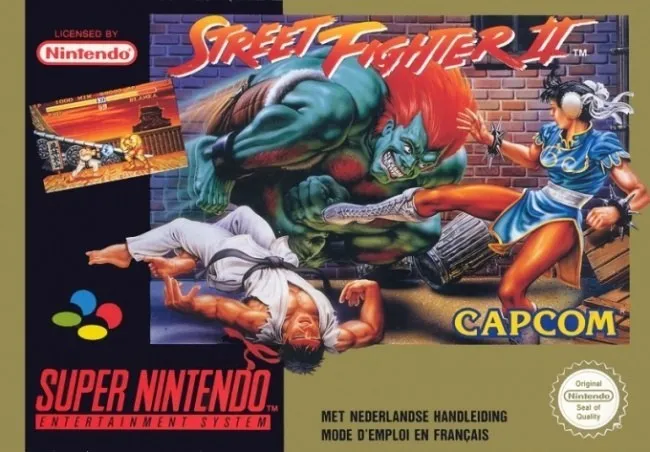 Nắp lithophane cho bìa game Street Fighter 2 trên NES Nintendo - Image 1