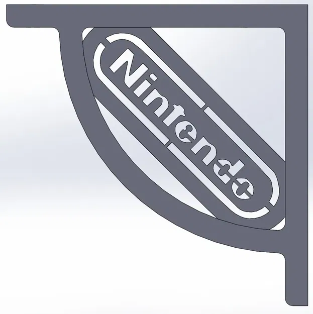 Giá đỡ kệ với logo Nintendo theo phong cách Mario - Image 1