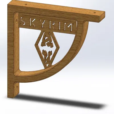 Giá đỡ kệ phong cách Skyrim The Elder Scroll V
