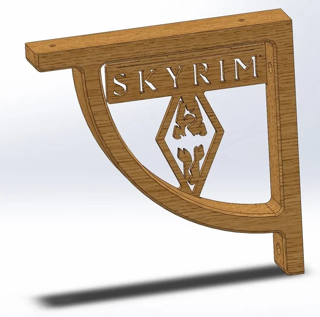 Giá đỡ kệ phong cách Skyrim The Elder Scroll V - Image 2