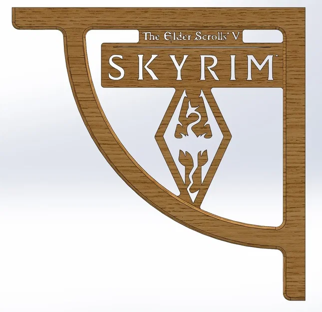 Giá đỡ kệ phong cách Skyrim The Elder Scroll V - Image 4