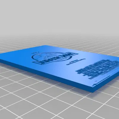 Áp phích lithophane phim Công Viên Kỷ Jura