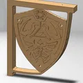 Giá đỡ kệ hình khiên của Link trong Zelda - Thumbnail 1