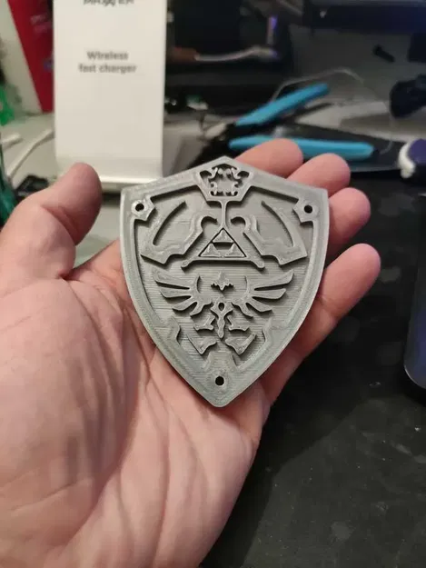 Chìa khóa hình khiên của Link trong Zelda Twilight Princess - Image 1