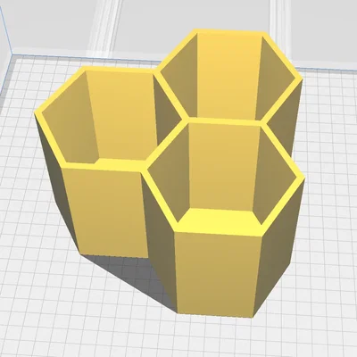 Giá đỡ bút tổ ong phong cách hiện đại