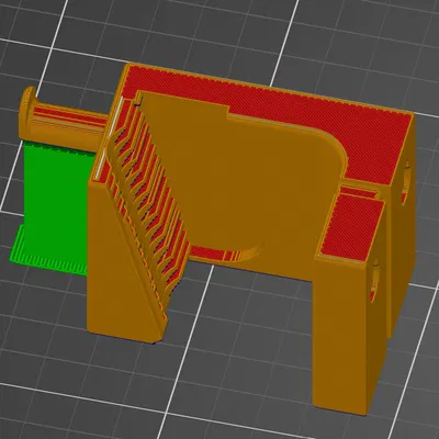 Giá đỡ chổi với thiết kế xoay 90° và móc kèm theo
