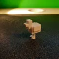 Gà Minecraft in 3D chi tiết không cần hỗ trợ - Thumbnail 1