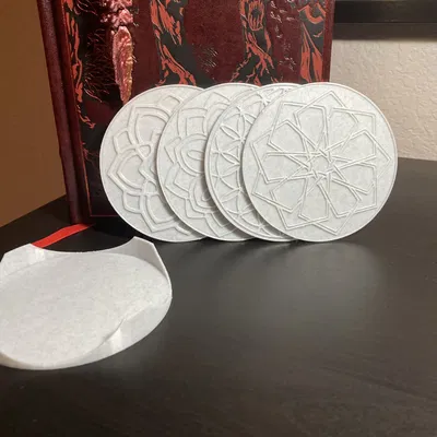 Đế ly mandala với thiết kế tinh xảo và độc đáo