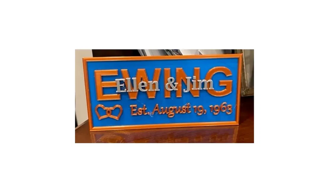 Biển tên kỷ niệm ngày cưới độc đáo và cá nhân hóa - Image 2