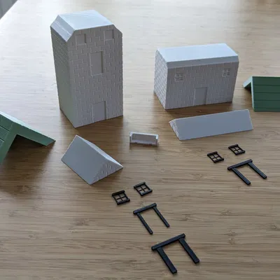 Nhà tranh cho dự án trang trí chậu cây