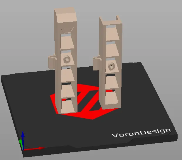 Giá đỡ đèn LED clip cho Voron Zero (v0) - Image 1