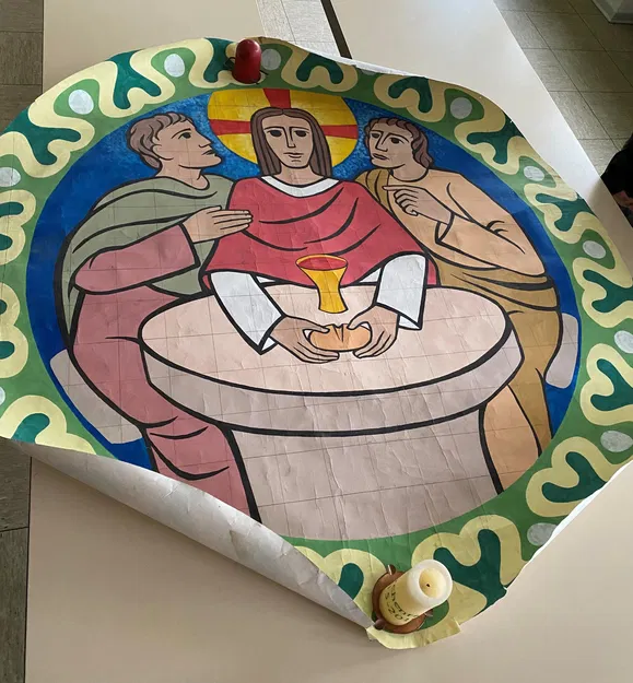 Bàn thờ Lễ Mình Thánh Chúa với trang trí hoa tinh xảo - Image 3