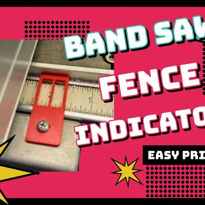 Hướng dẫn chỉ báo cho hàng rào máy cưa băng