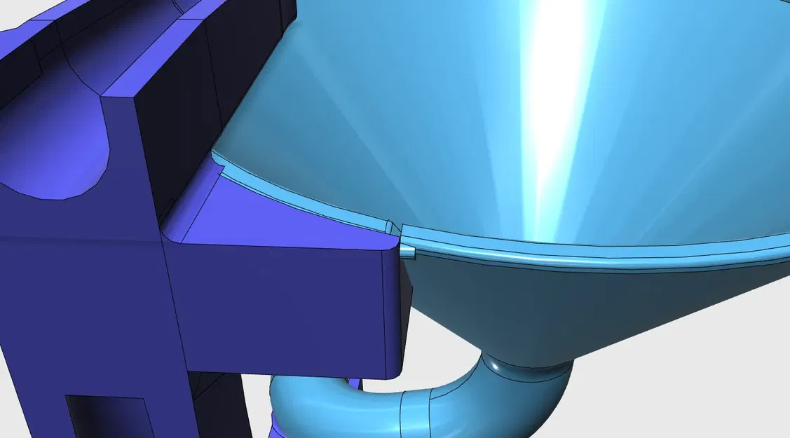 Bộ phễu đá cẩm thạch cho tủ lạnh - Image 4