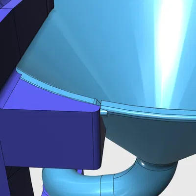 Bộ phễu đá cẩm thạch cho tủ lạnh