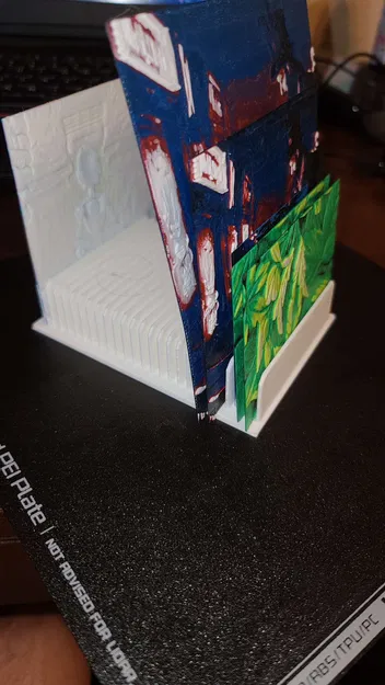 Giá đỡ lithophane và bản in HueForge gọn nhẹ - Image 1