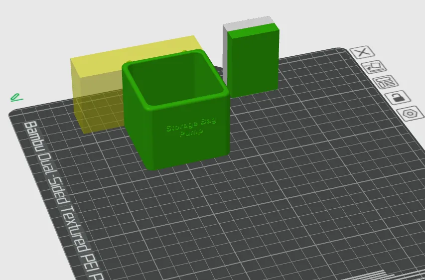 Giá đỡ máy bơm chân không USB cho túi lưu trữ filament - Image 2