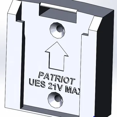 Giá treo pin Patriot UES 21V MAX không cần giá đỡ