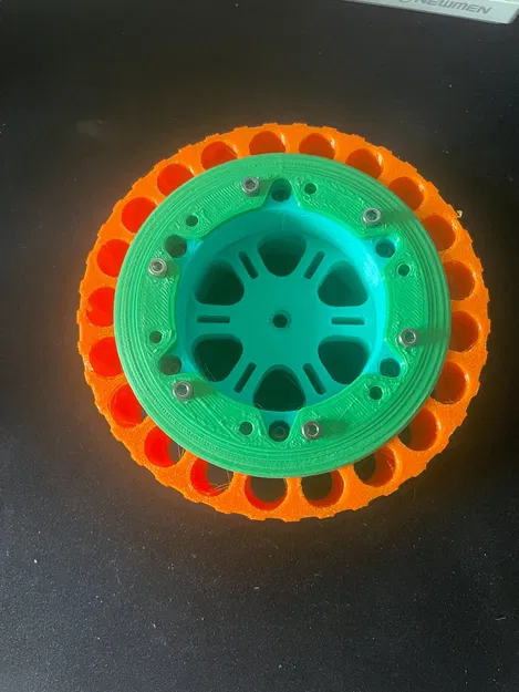 Lốp RC 1/10 với vành 12 cho Traxxas Stampede - Image 1