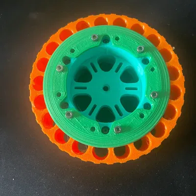 Lốp RC 1/10 với vành 12 cho Traxxas Stampede