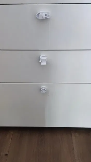 Núm kéo ngăn tủ cho cuộn filament với lỗ M4 - Image 1