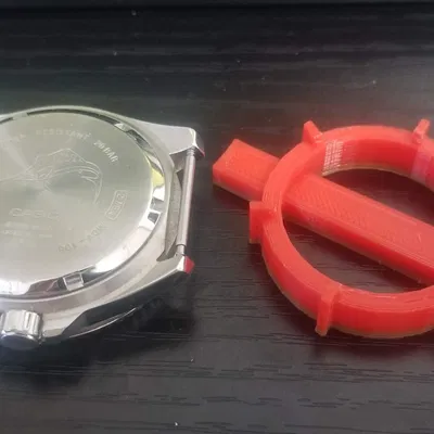 Mở nắp đồng hồ tùy chỉnh cho CASIO MDV-106