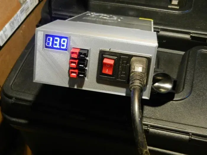 Nắp che nguồn điện 12v 30a với kết nối an toàn - Image 1